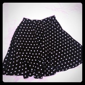 Vintage polka dot skirt XS/S